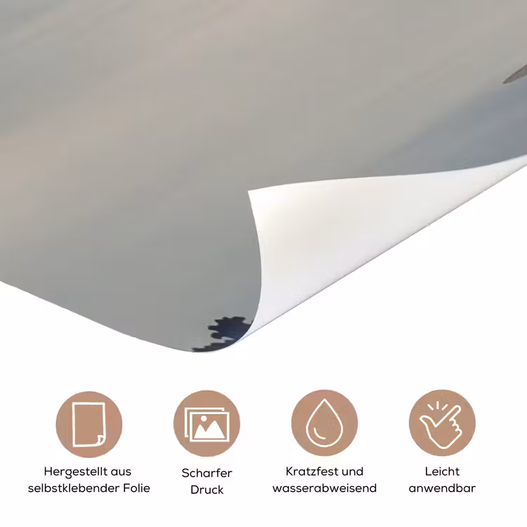Japans - Landschap - Beige deurposter klein -tcloseup_DE