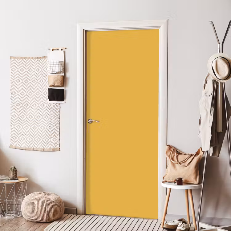 Joyful - Mustard - Geel deurposter klein 289 -sfeer6