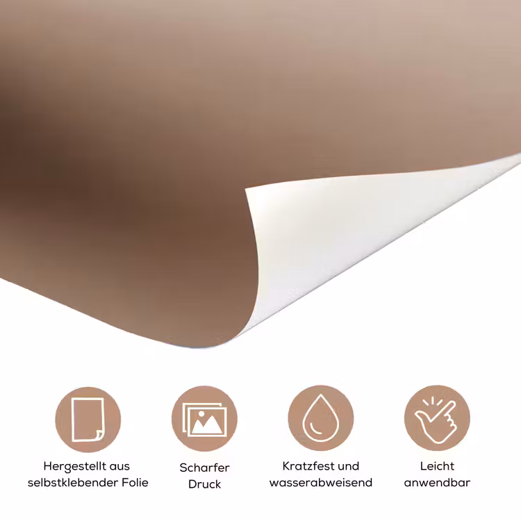 Koffie - Obessive Coffee Disorder - Beige deurposter klein -tcloseup_DE