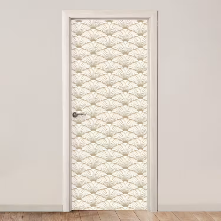 Klassiek - Art - Beige deurposter klein 289 -3d_beige