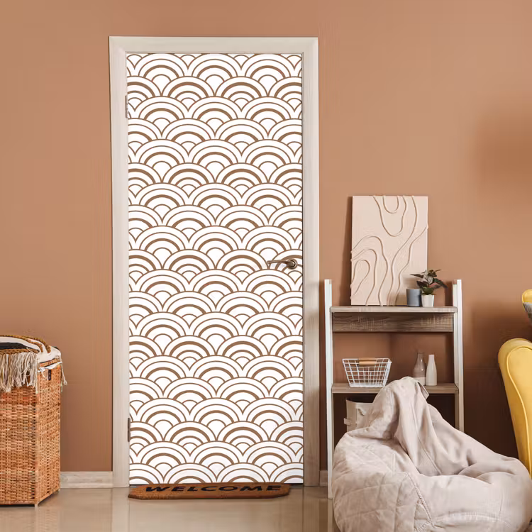 Klassiek - Motief - Terracotta deurposter klein 289 -sfeer1