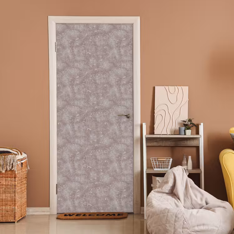 Marmer - Patroon - Mauve deurposter klein 289 -sfeer1
