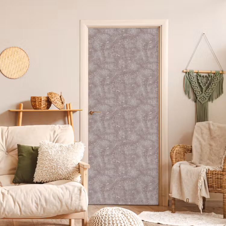 Marmer - Patroon - Mauve deurposter klein 289 -sfeer2