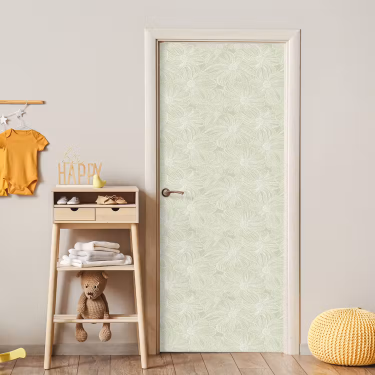 Sereen - Bloemen - Groen deurposter klein 289 -sfeer4