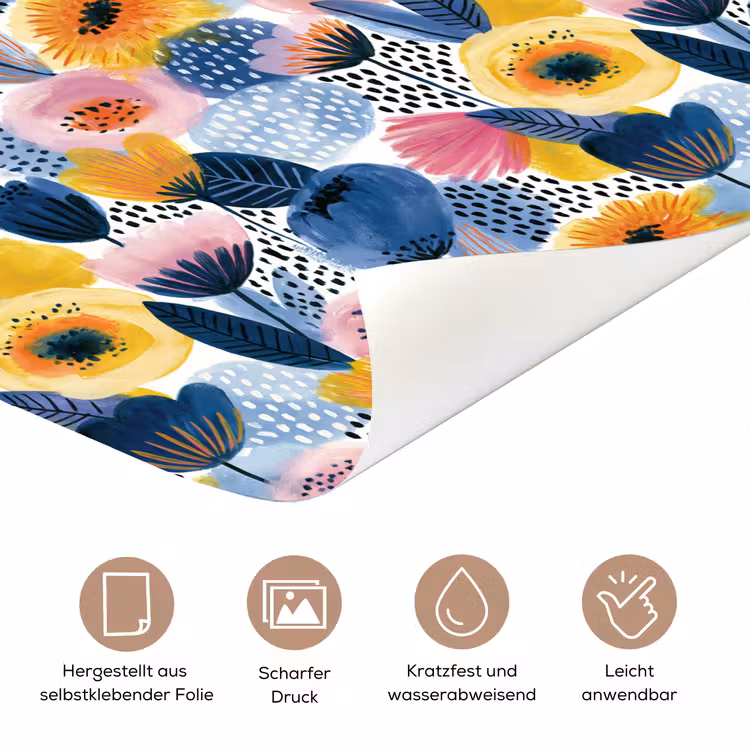 Creatief - Patroon - Kleurrijk deurposter klein 289 -tcloseup_DE