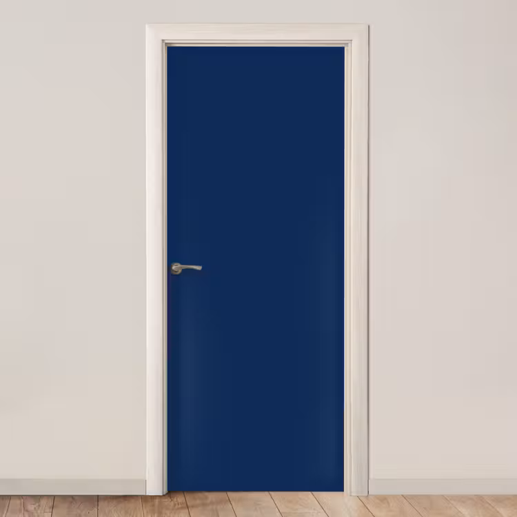 Midnight - Navy - Blauw deurposter klein 289 -3d_beige