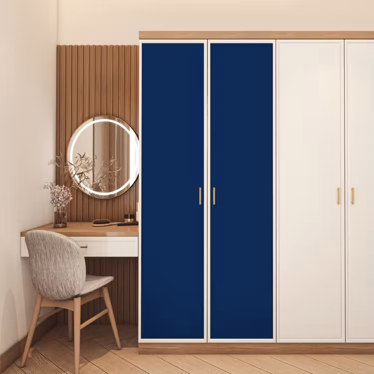 Midnight - Navy - Blauw deurposter klein 289 -sfeer3