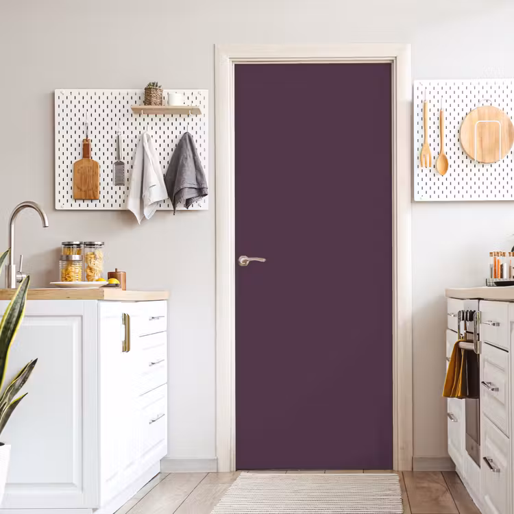 Midnight - Plum - Paars deurposter klein 289 -sfeer5