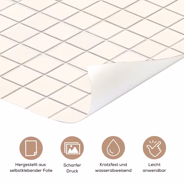 Patroon - Tegels - Wit deurposter klein 289 -tcloseup_DE