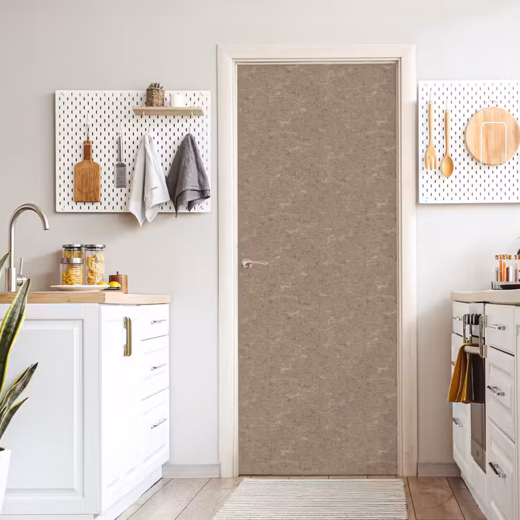 Patroon - Kalksteen - Beige deurposter klein 289 -sfeer5