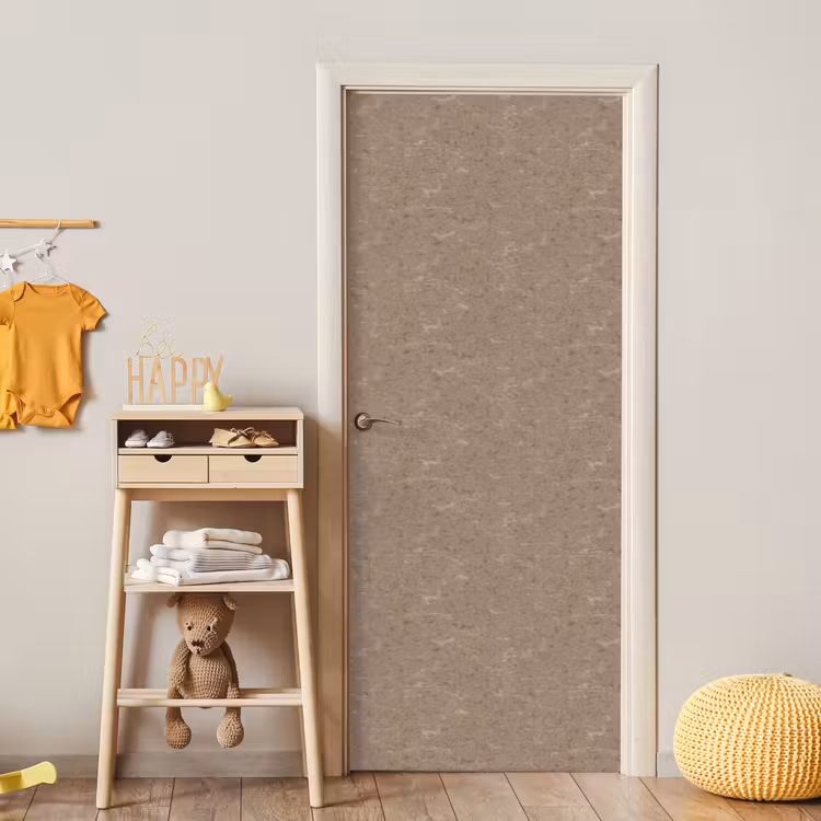 Patroon - Kalksteen - Beige deurposter klein 289 -sfeer4