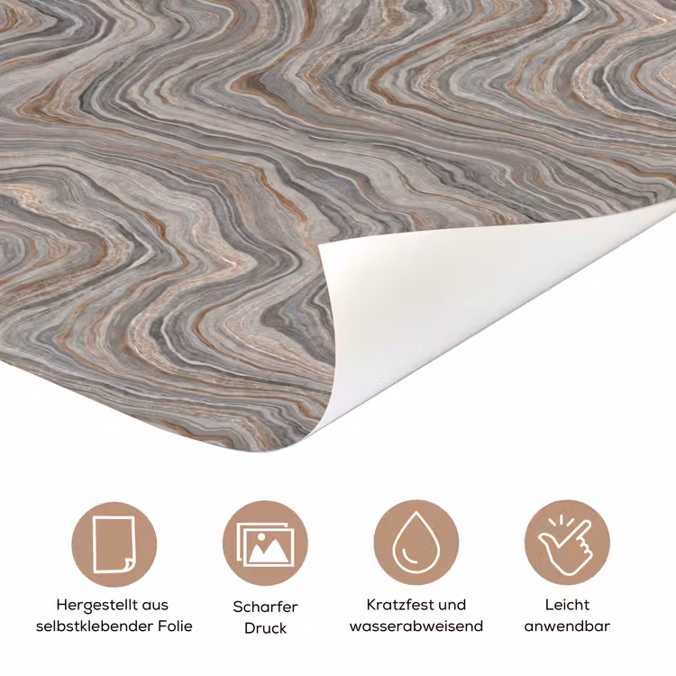 Patroon - Textuur - Grijs deurposter klein 289 -tcloseup_DE