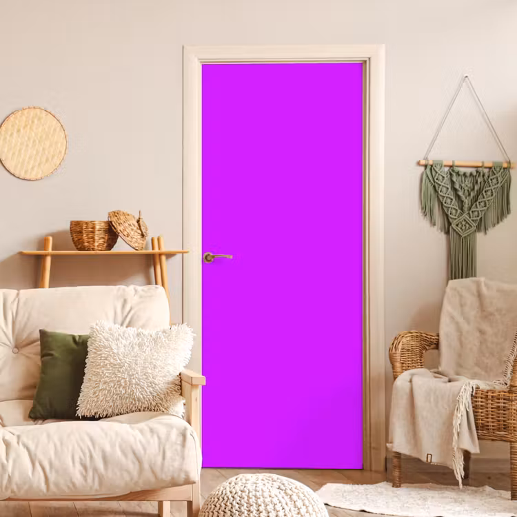 Neon - Orchid - Paars deurposter klein 289 -sfeer2