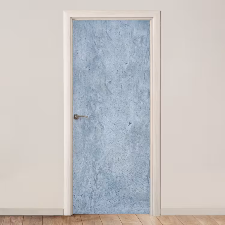 Oppervlak - Ruw - Abstract - Modern - Grijs deurposter klein -3d_beige
