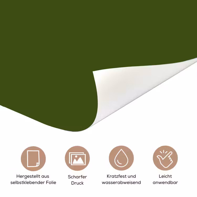 Olive - Drab - Groen deurposter klein 289 -tcloseup_DE