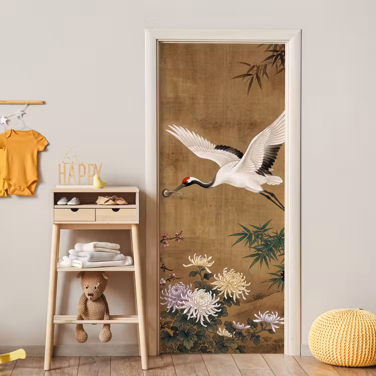 Oosters - Elegant - Kleurrijk deurposter klein -sfeer4
