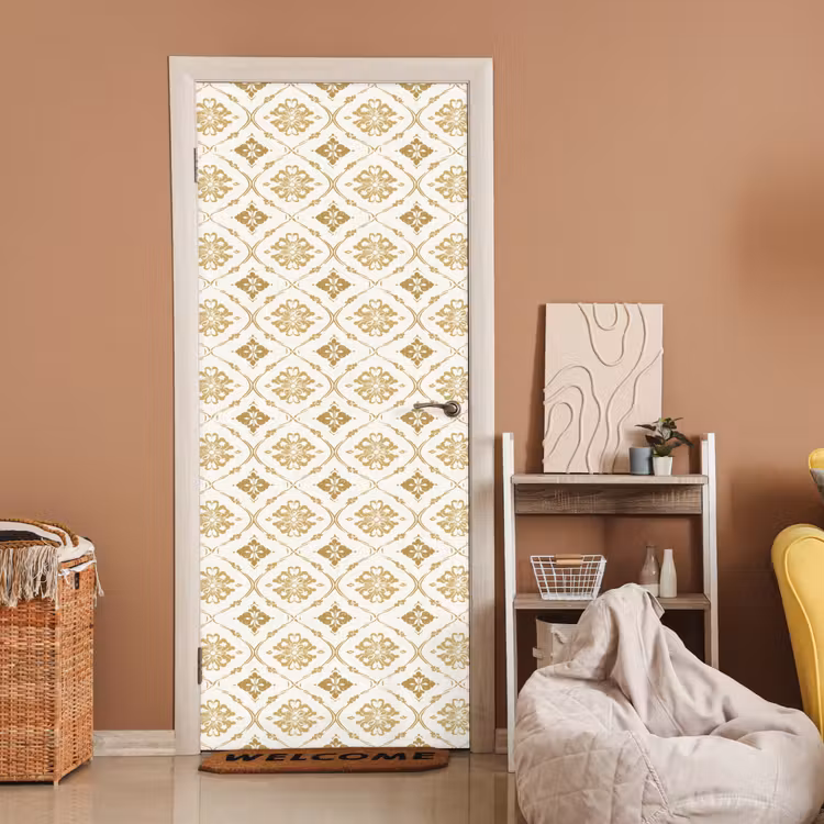 Ornament - Klassiek - Goud deurposter klein 289 -sfeer1