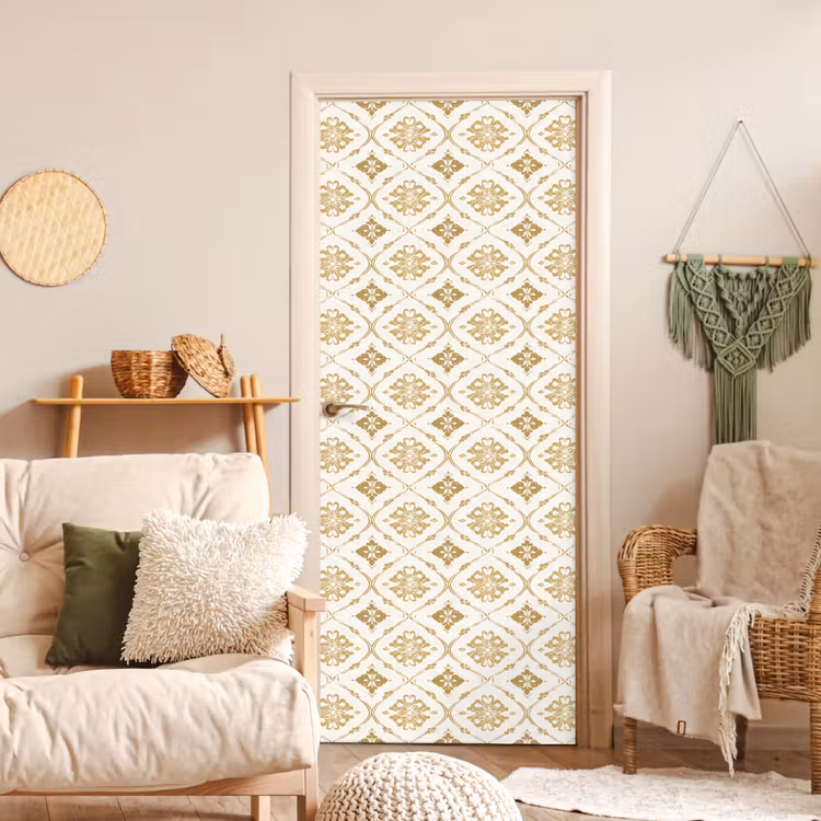 Ornament - Klassiek - Goud deurposter klein 289 -sfeer2