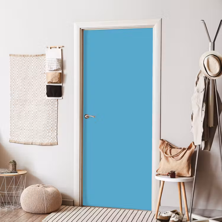 Ocean - Teal - Blauw deurposter klein 289 -sfeer6