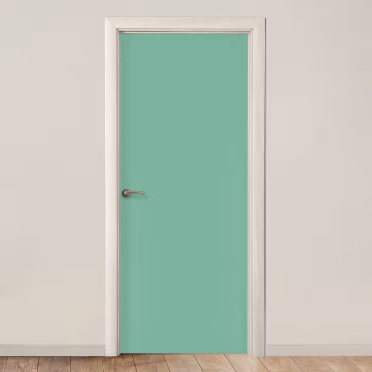 Ocean - Jade - Groen deurposter klein 289 -3d_beige