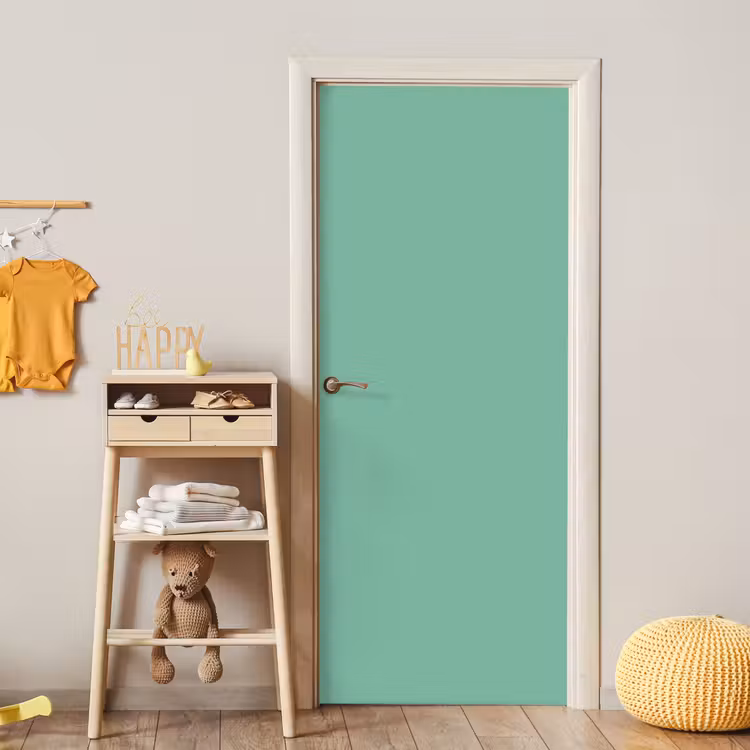 Ocean - Jade - Groen deurposter klein 289 -sfeer4