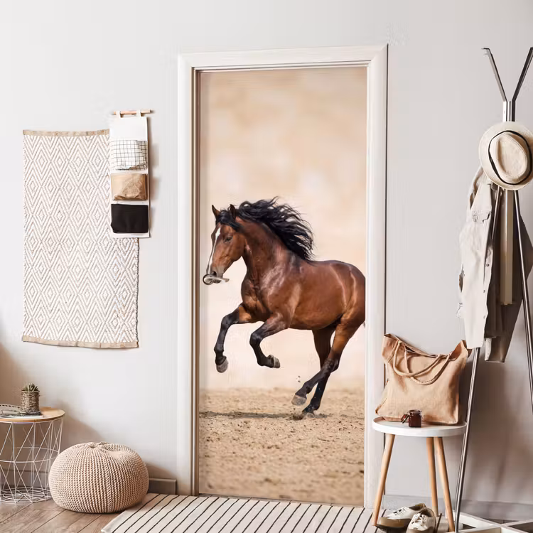 Paard - Galop - Energie deurposter klein -sfeer6