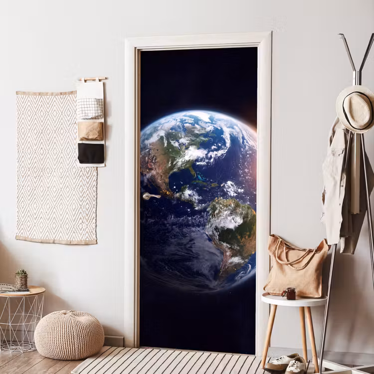 Türtapete - Planet – Weltraum – Kosmos - Planeet - Ruimte - Kosmos deurposter klein