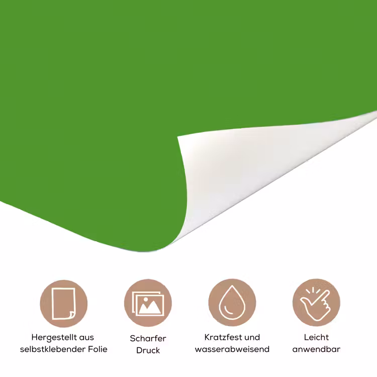 Mij niet bellen - Telefoon - Groen deurposter klein -tcloseup_DE