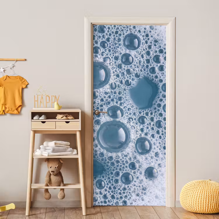 Schuim - Water - Textuur deurposter klein -sfeer4