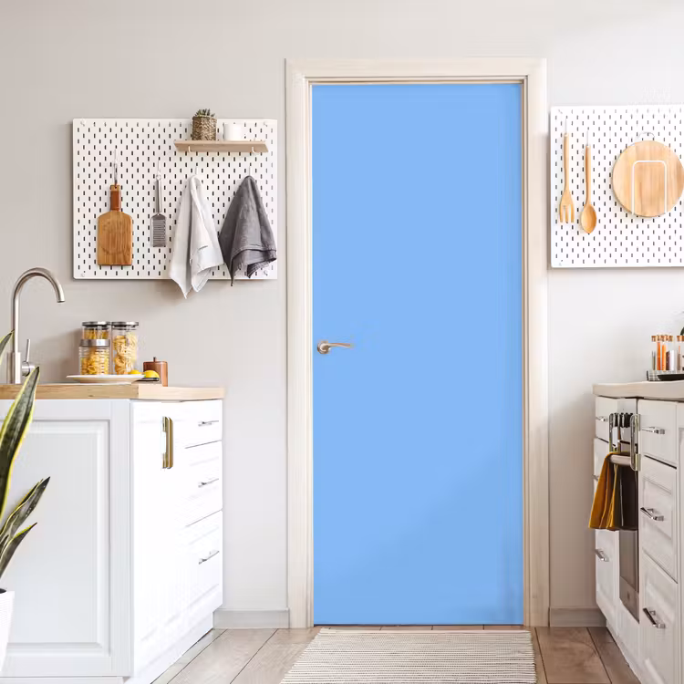 Sky - Glow - Blauw deurposter klein 289 -sfeer5