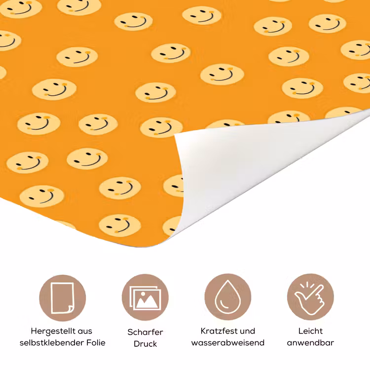 Smileys - Retro - Heel deurposter klein 289 -tcloseup_DE