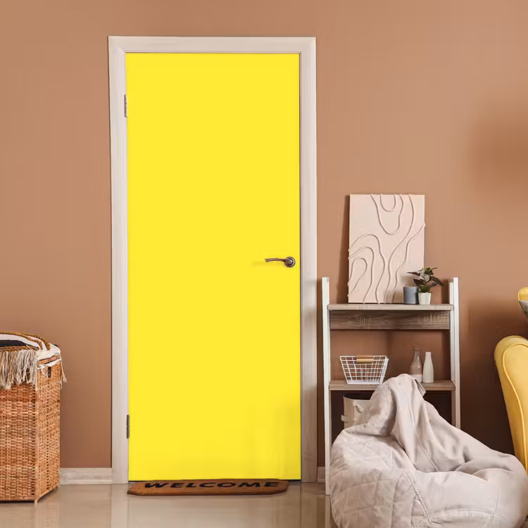Soft - Custard - Geel deurposter klein 289 -sfeer1