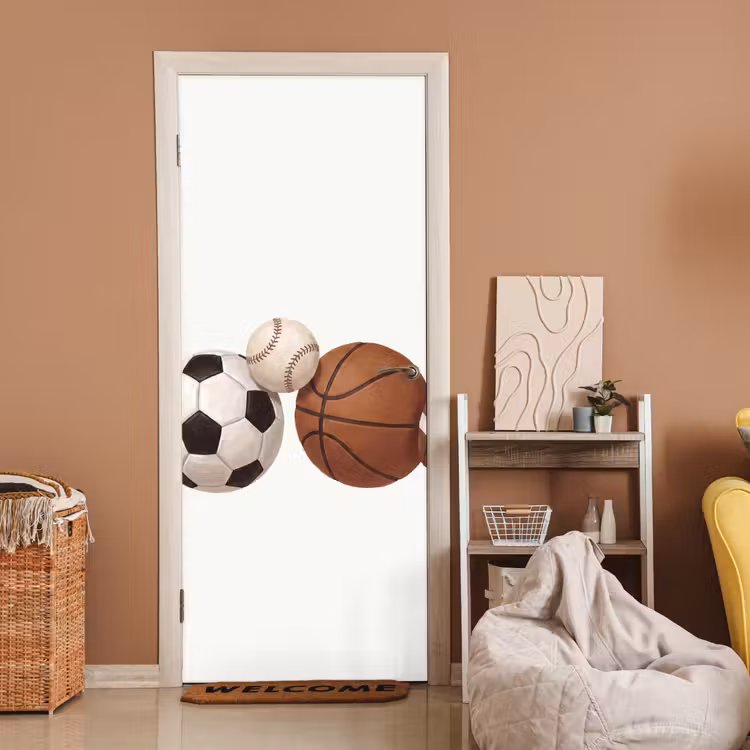 Sport - Ballen - Illustratie deurposter klein -sfeer1