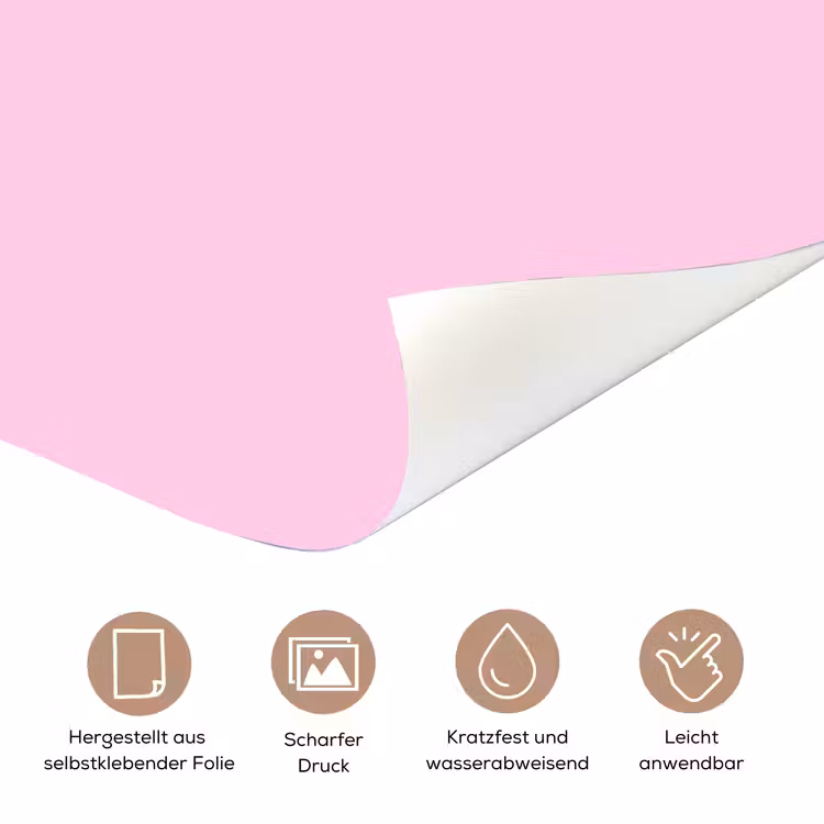 Tequila texted you - Roze - Blauw deurposter klein -tcloseup_DE