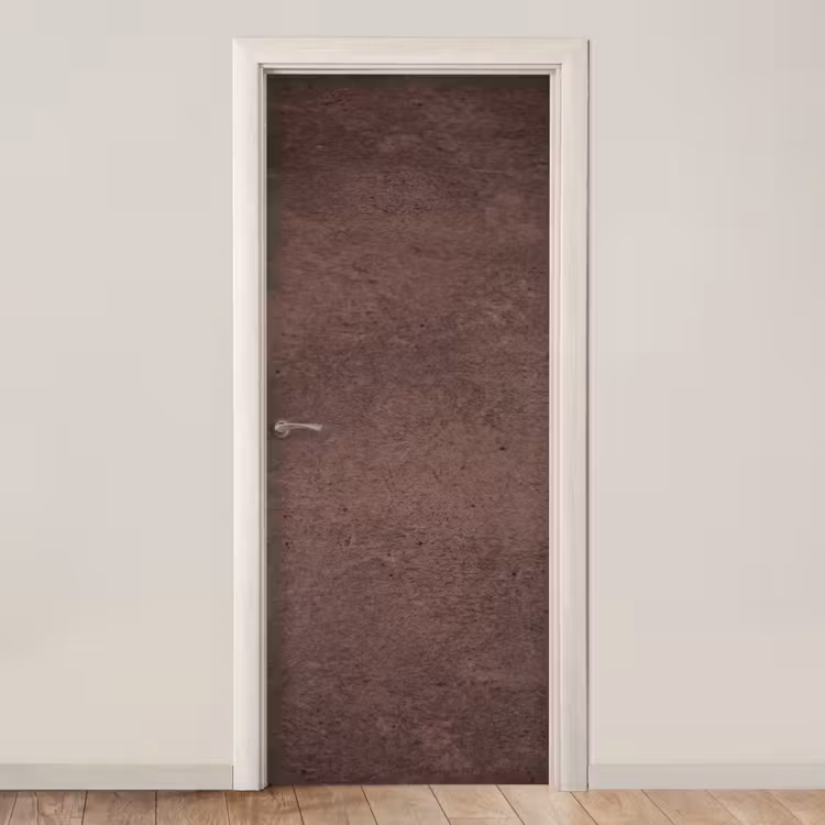 Textuur - Beton - Abstract - Donker - Bruin deurposter klein -3d_beige