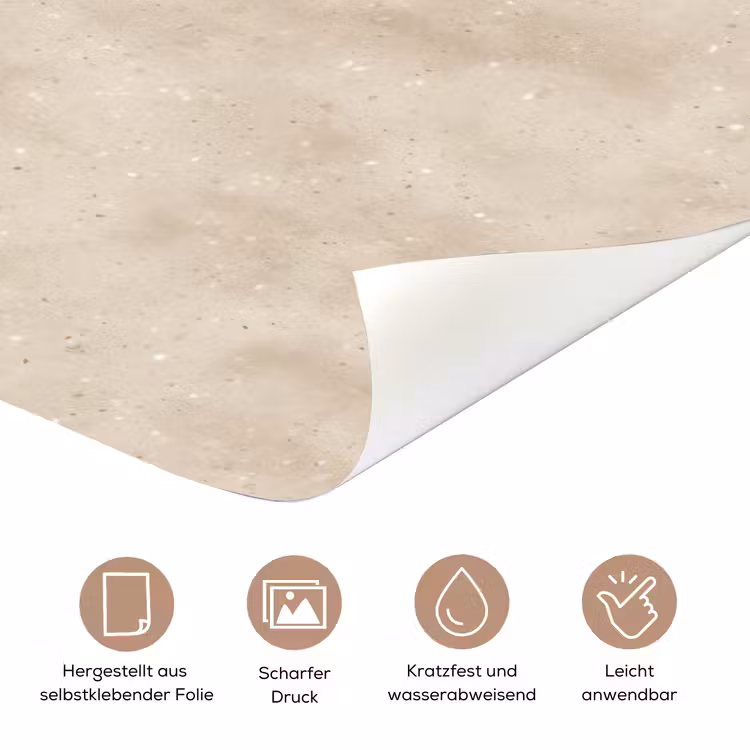 Structuur - Spikkels - Beige deurposter klein 289 -tcloseup_DE