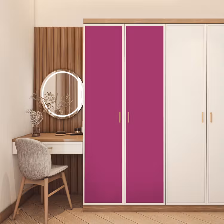 Deep - Magenta - Paars deurposter klein 289 -sfeer3