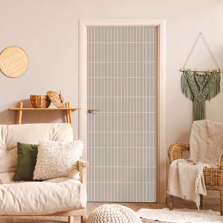 Verticaal - Wandtegel - Licht Beige deurposter klein 289 -sfeer2