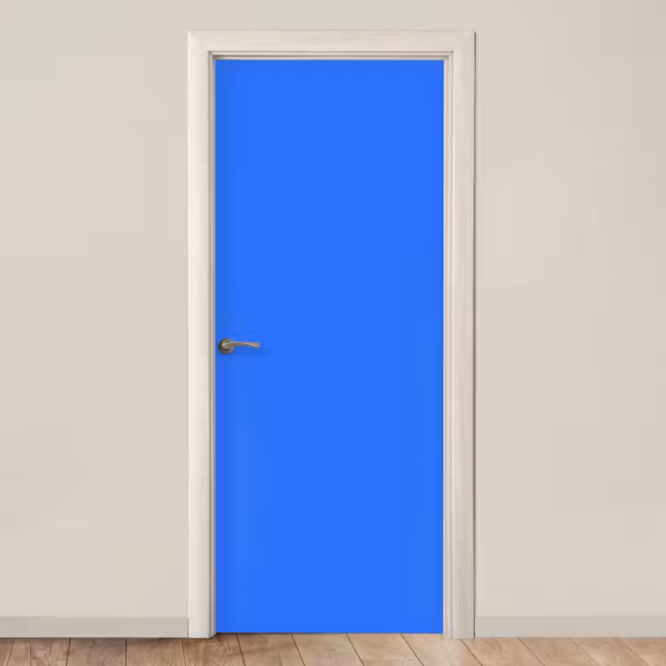 Vivid - Cobalt - Blauw deurposter klein 289 -3d_beige