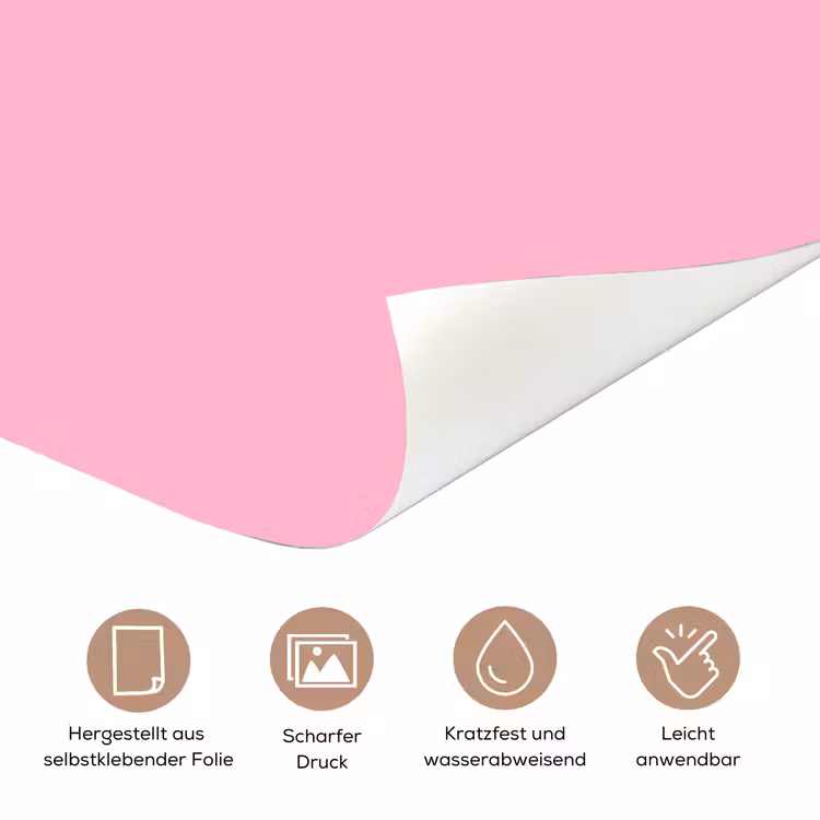 Toedeloe - Roze - Minimalistisch deurposter klein -tcloseup_DE