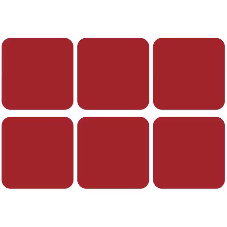 Burgundy - Wine - Rood onderzetter kurk middel 366 -zkaufland3dotto