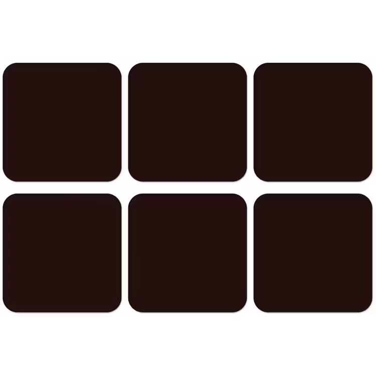 Deep - Obsidian - Bruin onderzetter kurk middel 366 -zkaufland3dotto