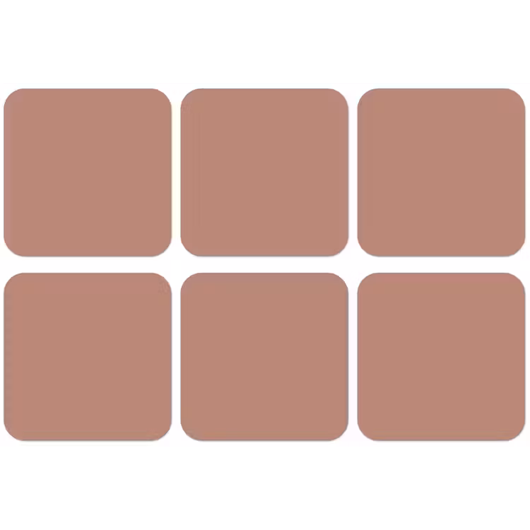 Earthy - Blusher - Roze onderzetter kurk middel 366 -zkaufland3dotto