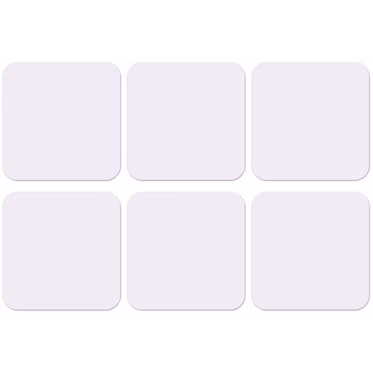 Lilac - Luxe - Paars onderzetter kurk middel 366 -zkaufland3dotto