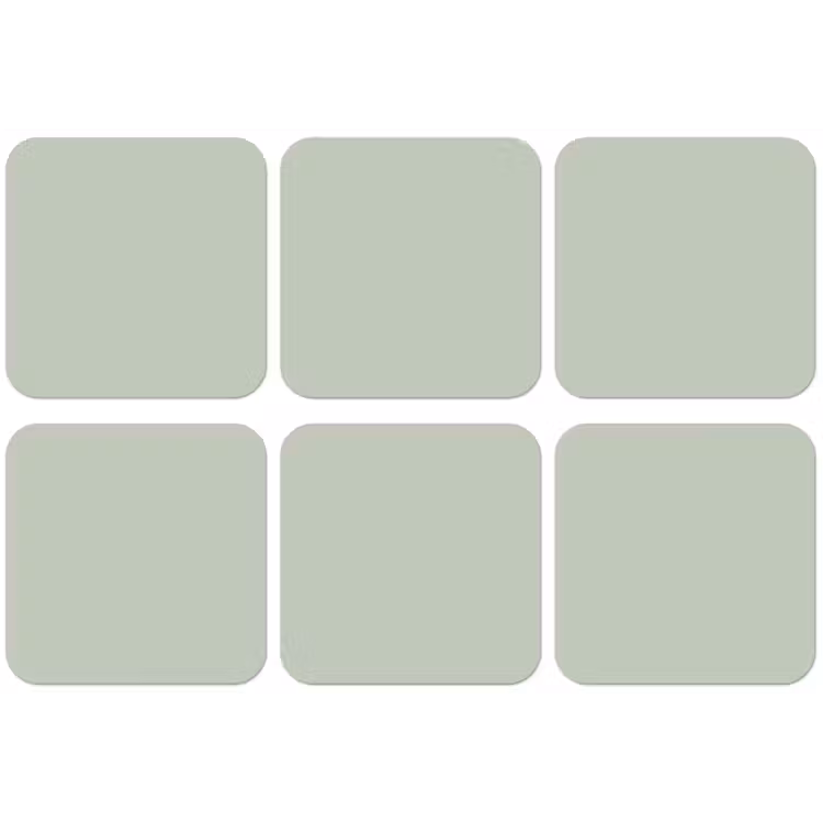 Frosted - Mint - Groen onderzetter kurk middel 366 -zkaufland3dotto