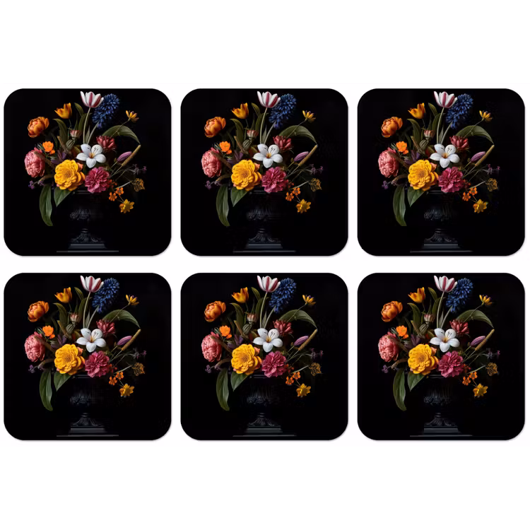 Lente - Bloemen - Klassiek - Vaas onderzetter kurk middel -zkaufland3dotto