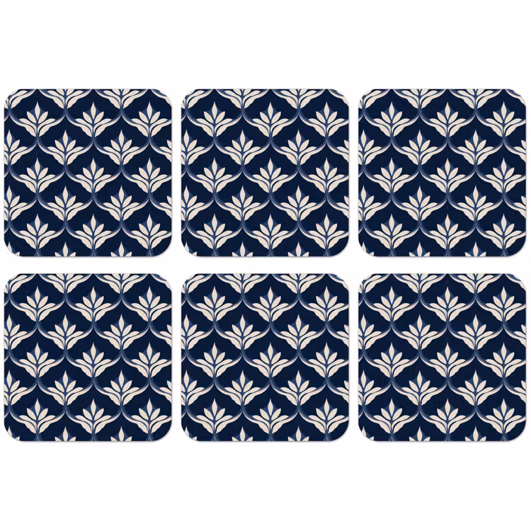 Modern - Ontwerp - Blauw onderzetter kurk middel 366 -zkaufland3dotto