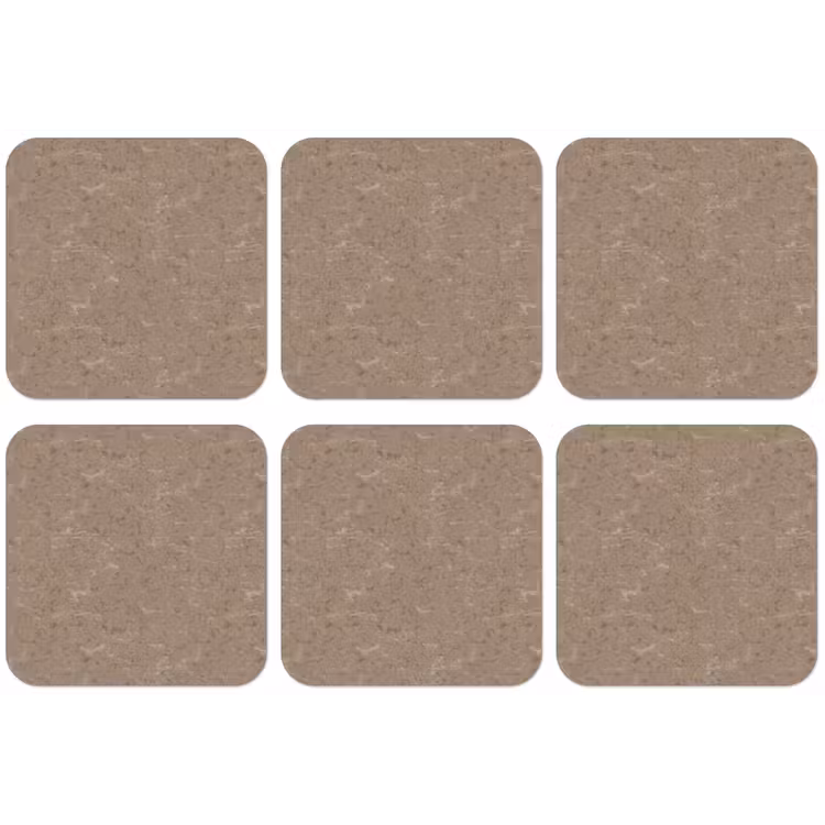 Patroon - Kalksteen - Beige onderzetter kurk middel 366 -zkaufland3dotto