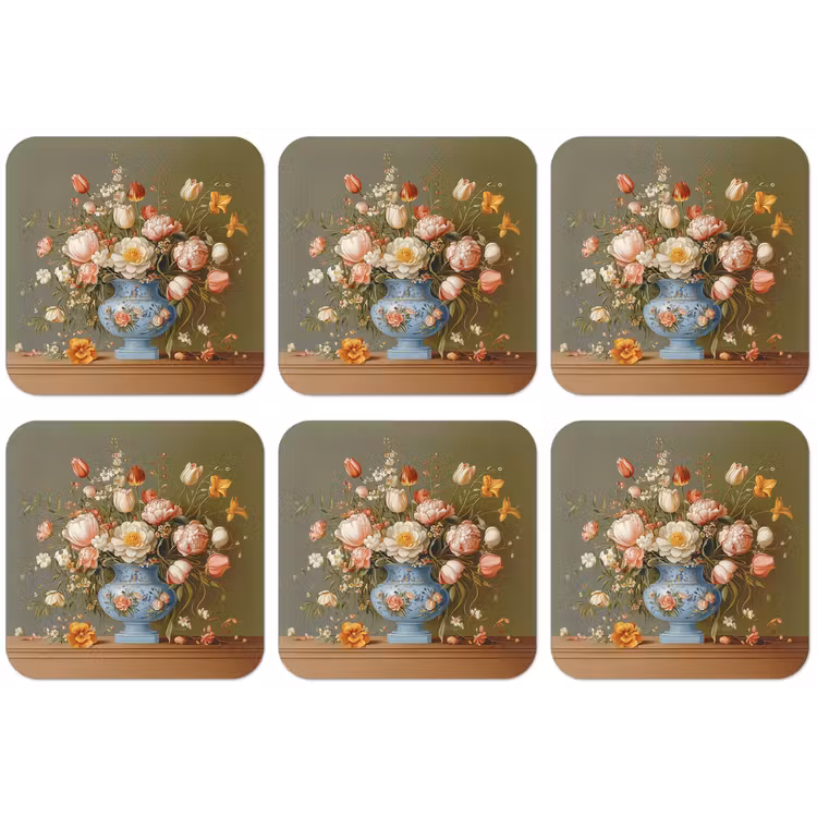 Neutral - Bloemen - Boeket - Vaas onderzetter kurk middel -zkaufland3dotto