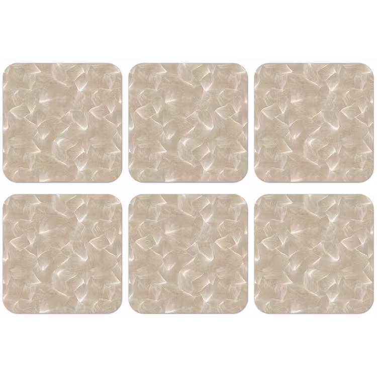 Organisch - Textuur - Beige onderzetter kurk middel 366 -zkaufland3dotto